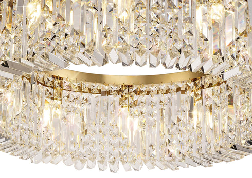 Zula Round Pendant Chandelier 12 Light